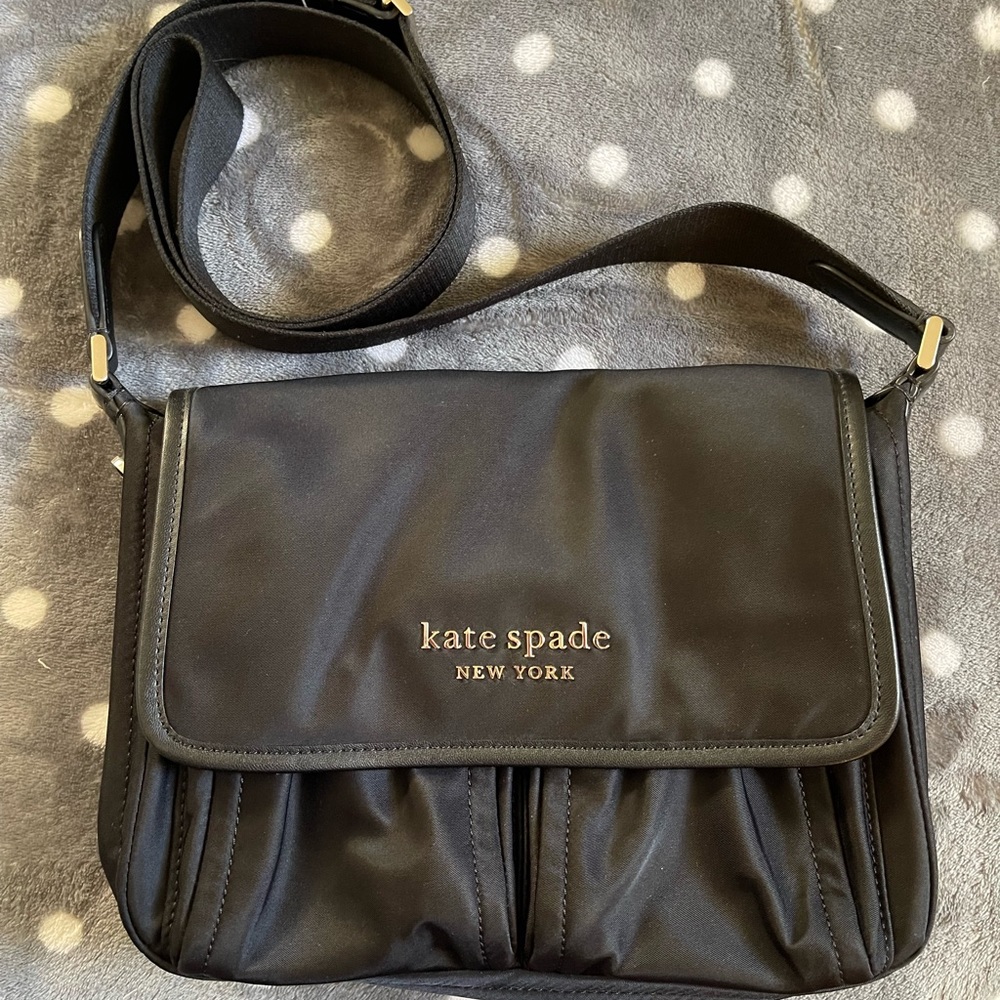 Kate Spade black nylon